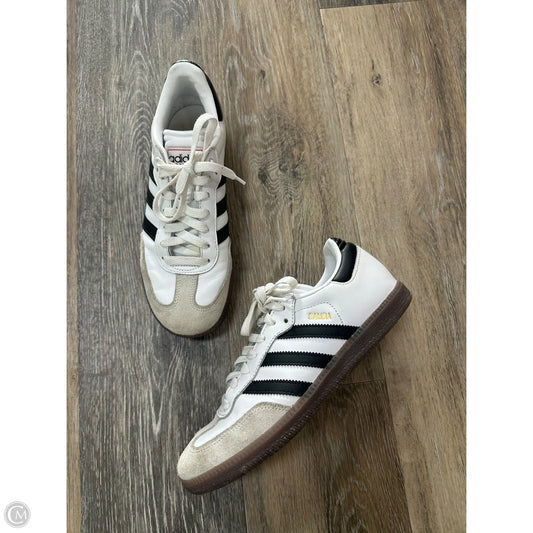 Shoes Sneakers By Adidas In Black & White, Size: 7.5