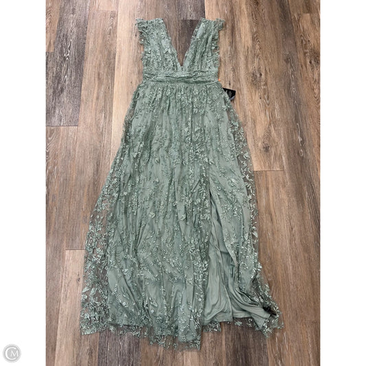 Dress Party Long By SOIEBLU In Green, Size: L