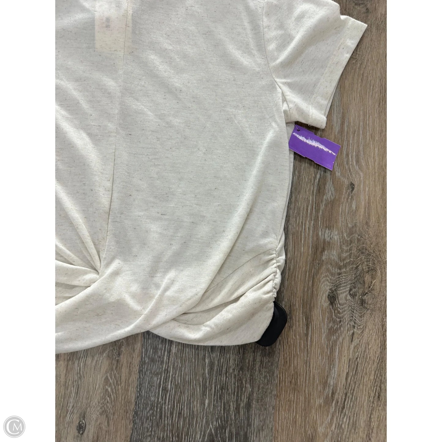 Top Short Sleeve By Sanctuary In Cream, Size: Xs
