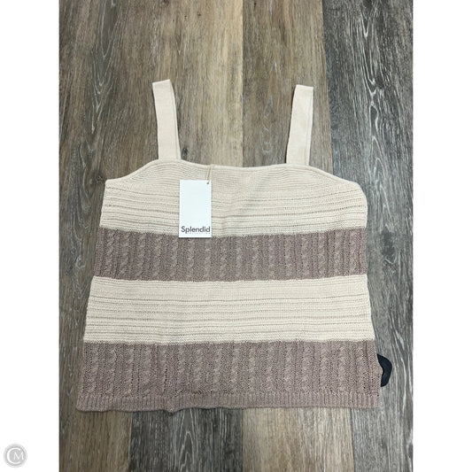 Tank Top By Splendid In Cream, Size: S