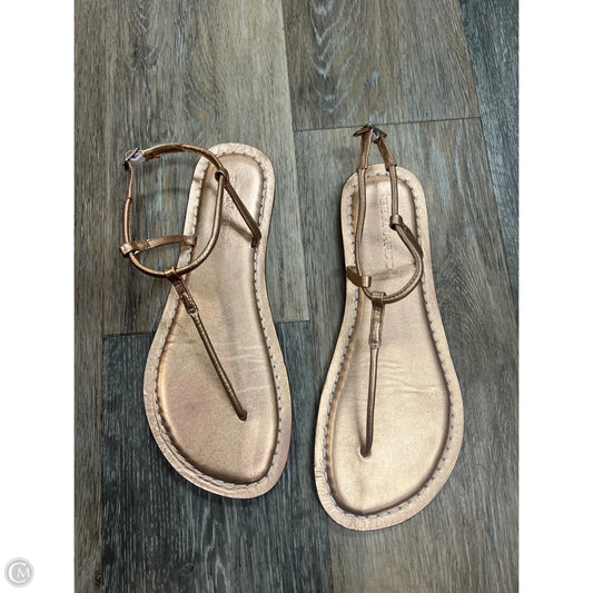 Sandals Flats By Bernardo In Rose Gold, Size: 8