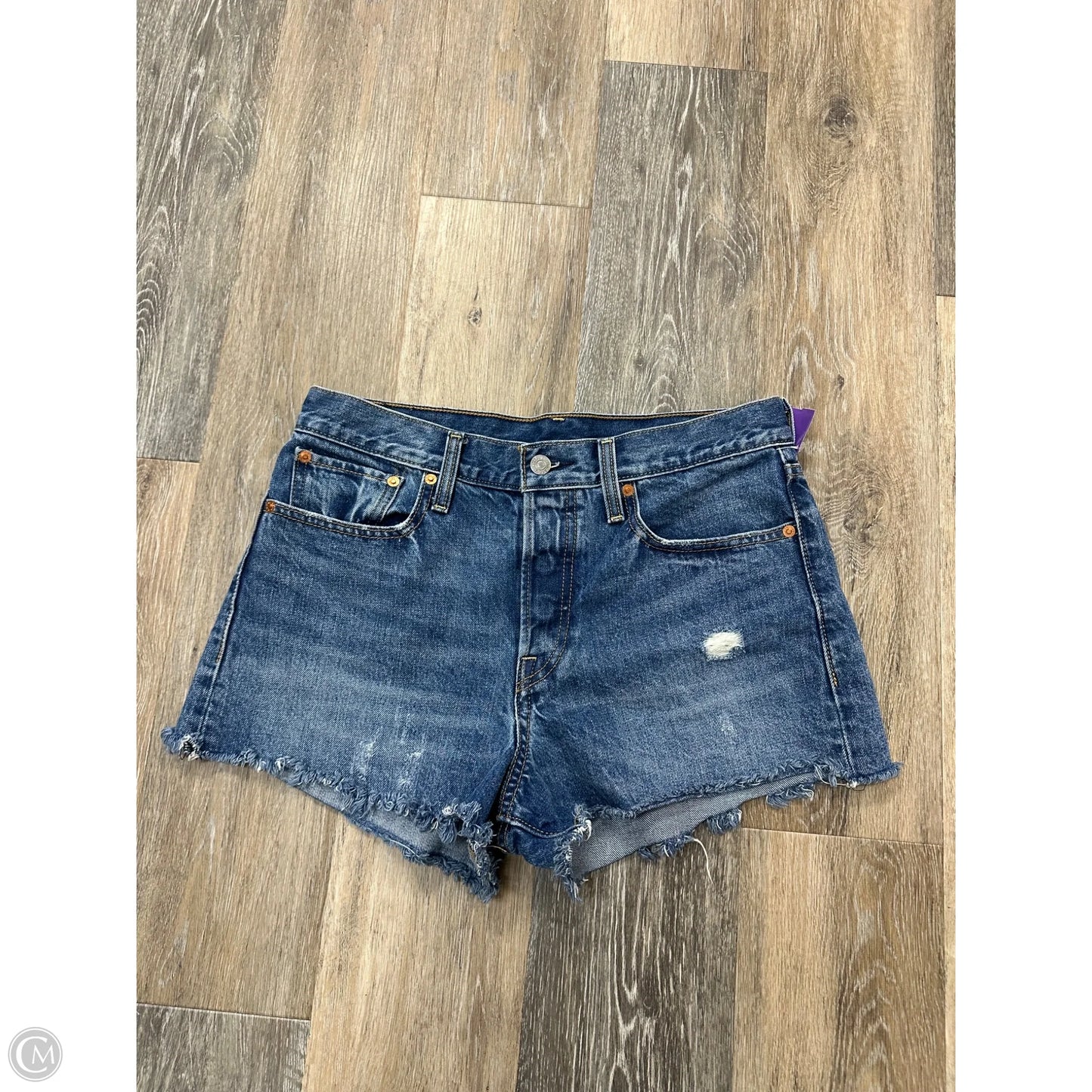 Shorts By Levis In Blue Denim, Size: 10
