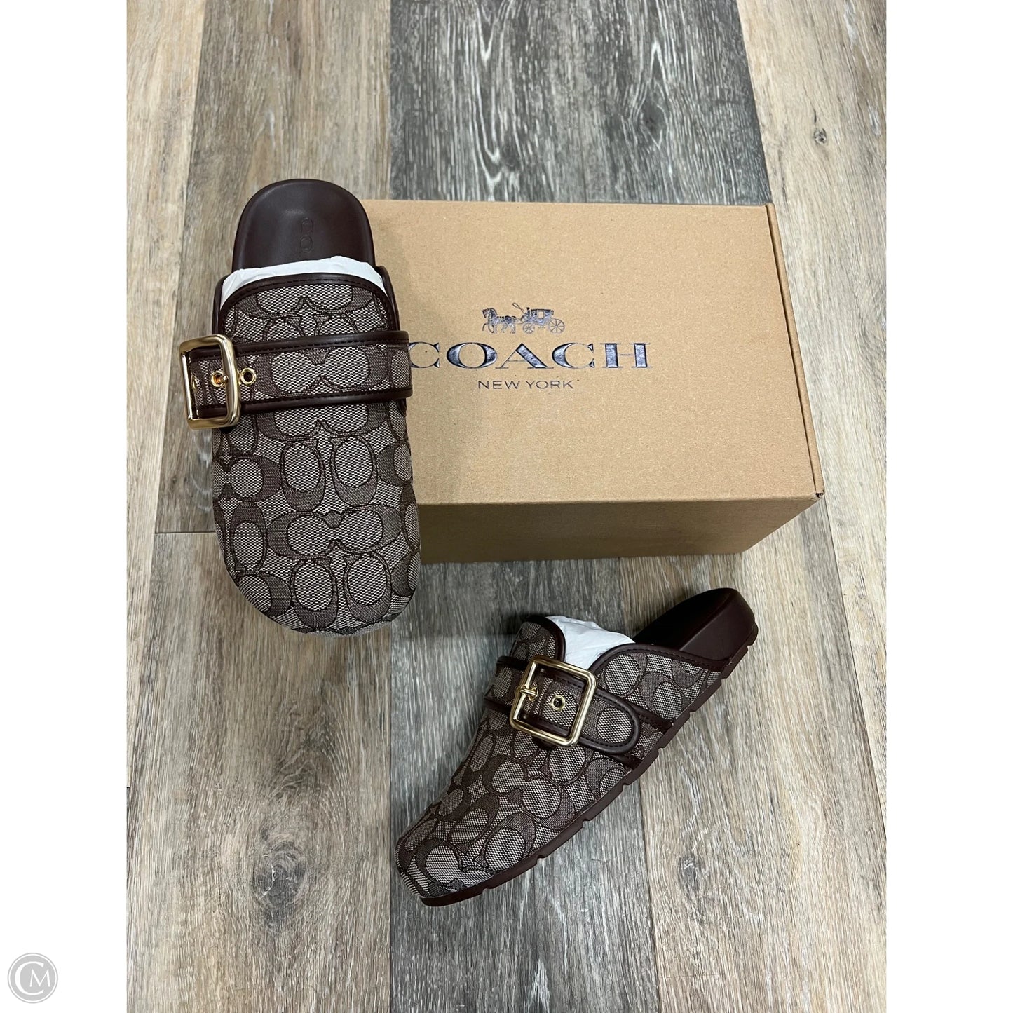 Shoes Designer By Coach In Brown, Size: 7