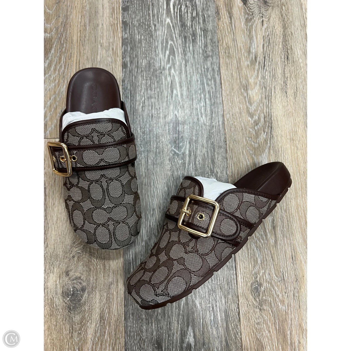 Shoes Designer By Coach In Brown, Size: 7