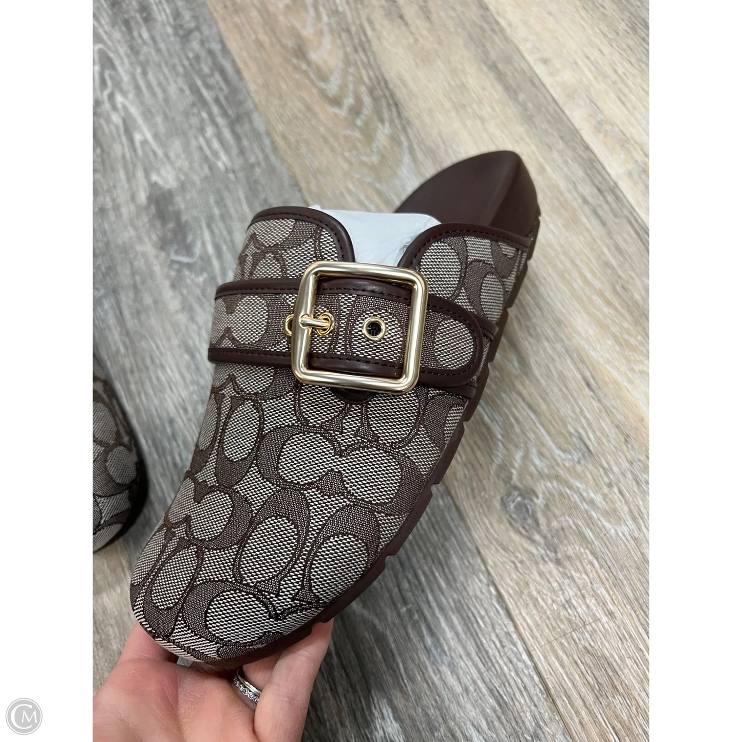 Shoes Designer By Coach In Brown, Size: 7