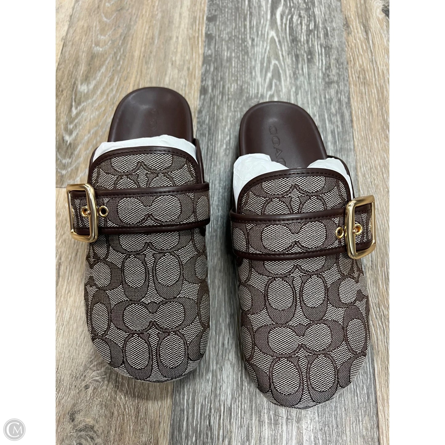 Shoes Designer By Coach In Brown, Size: 7