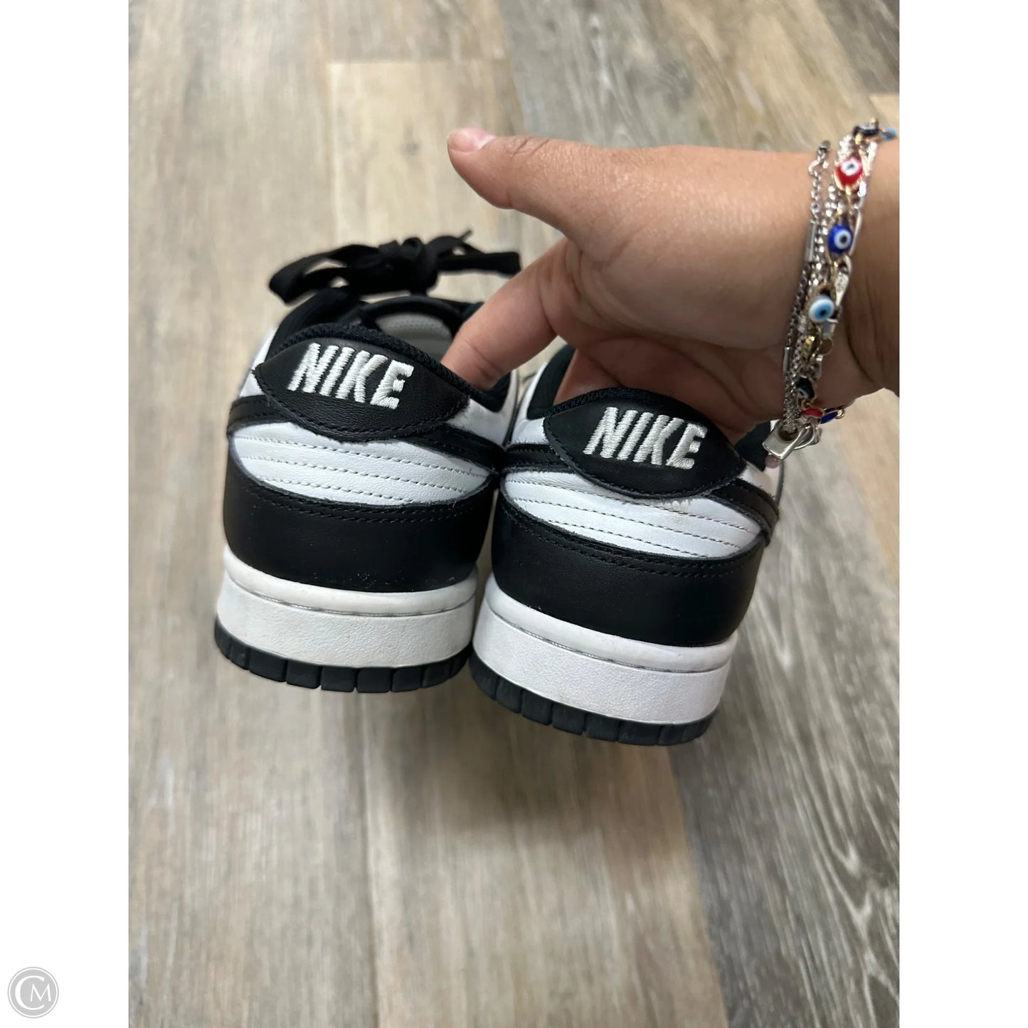 Shoes Athletic By Nike In Black & White, Size: 9