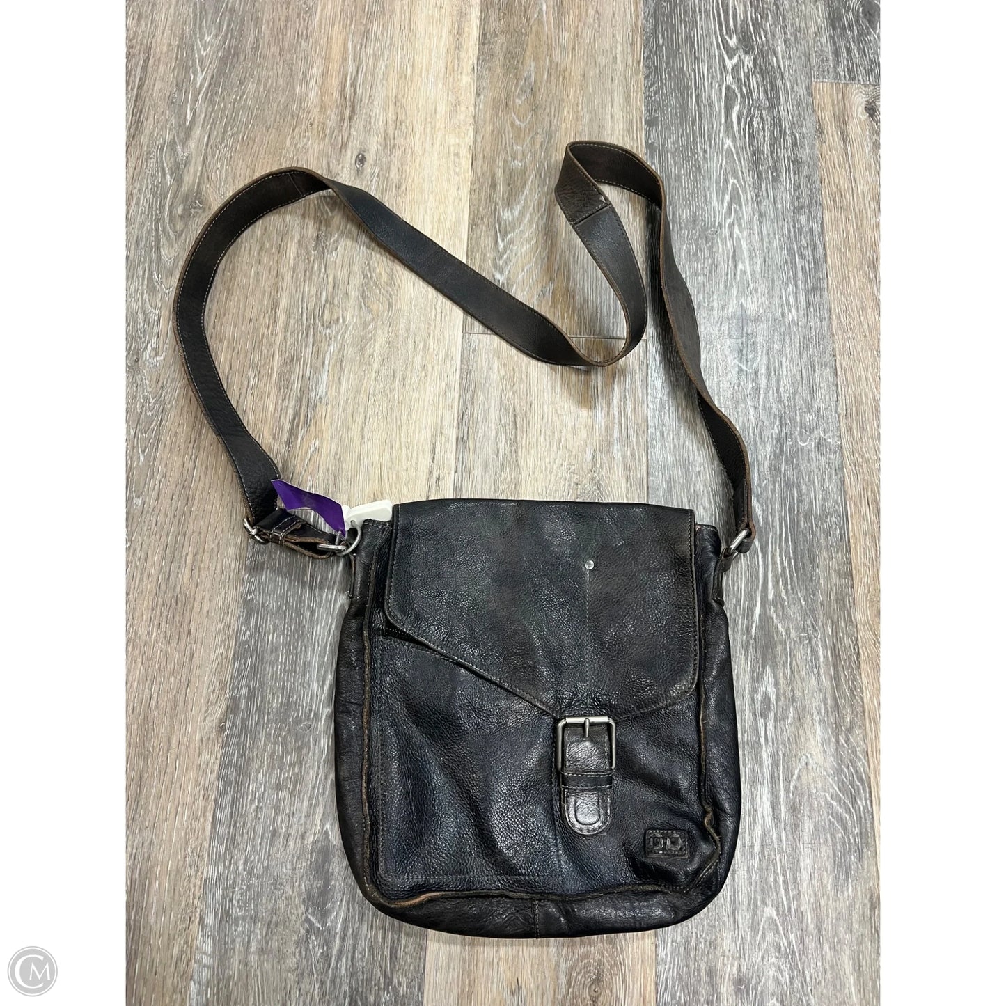 Handbag Leather By Bed Stu, Size: Medium