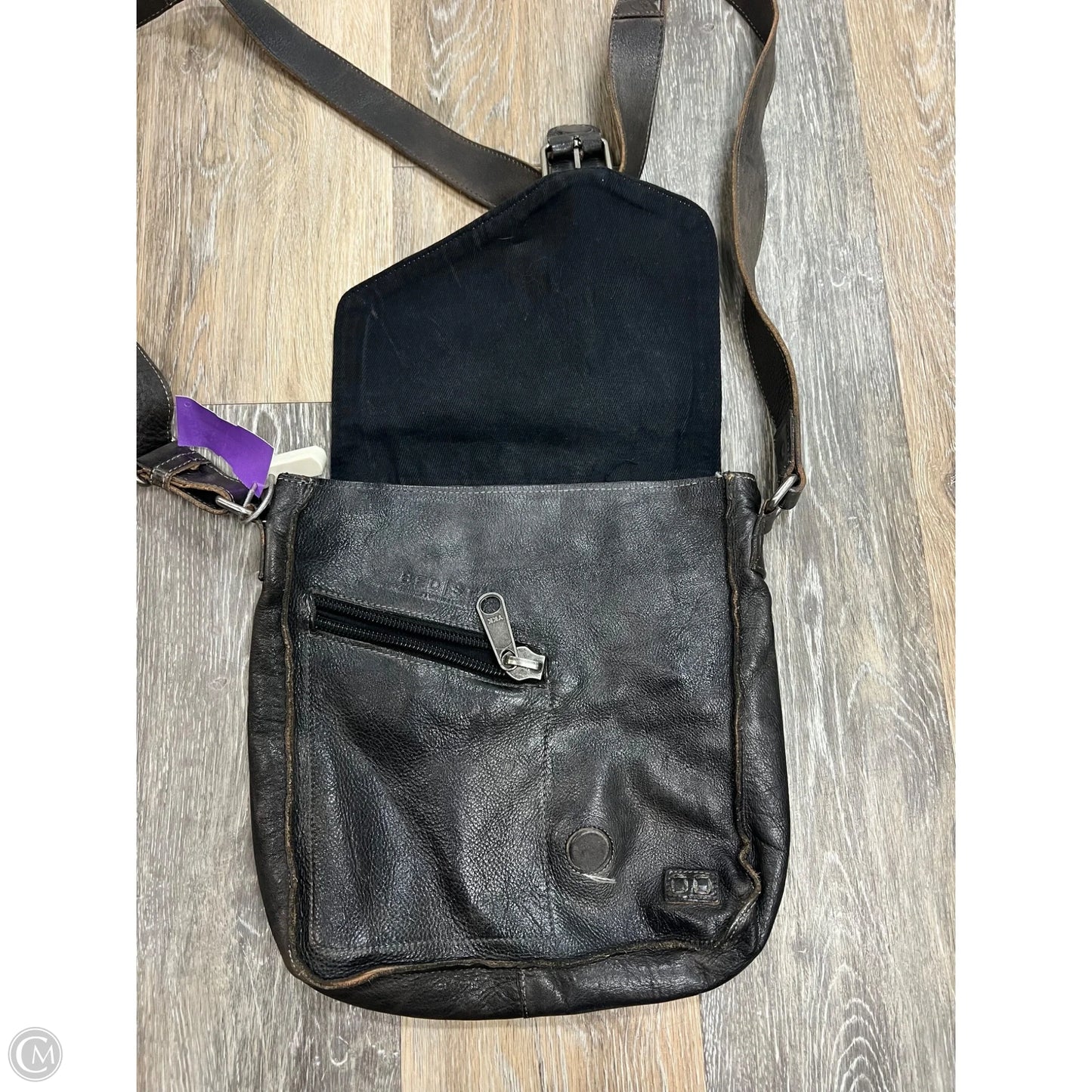 Handbag Leather By Bed Stu, Size: Medium