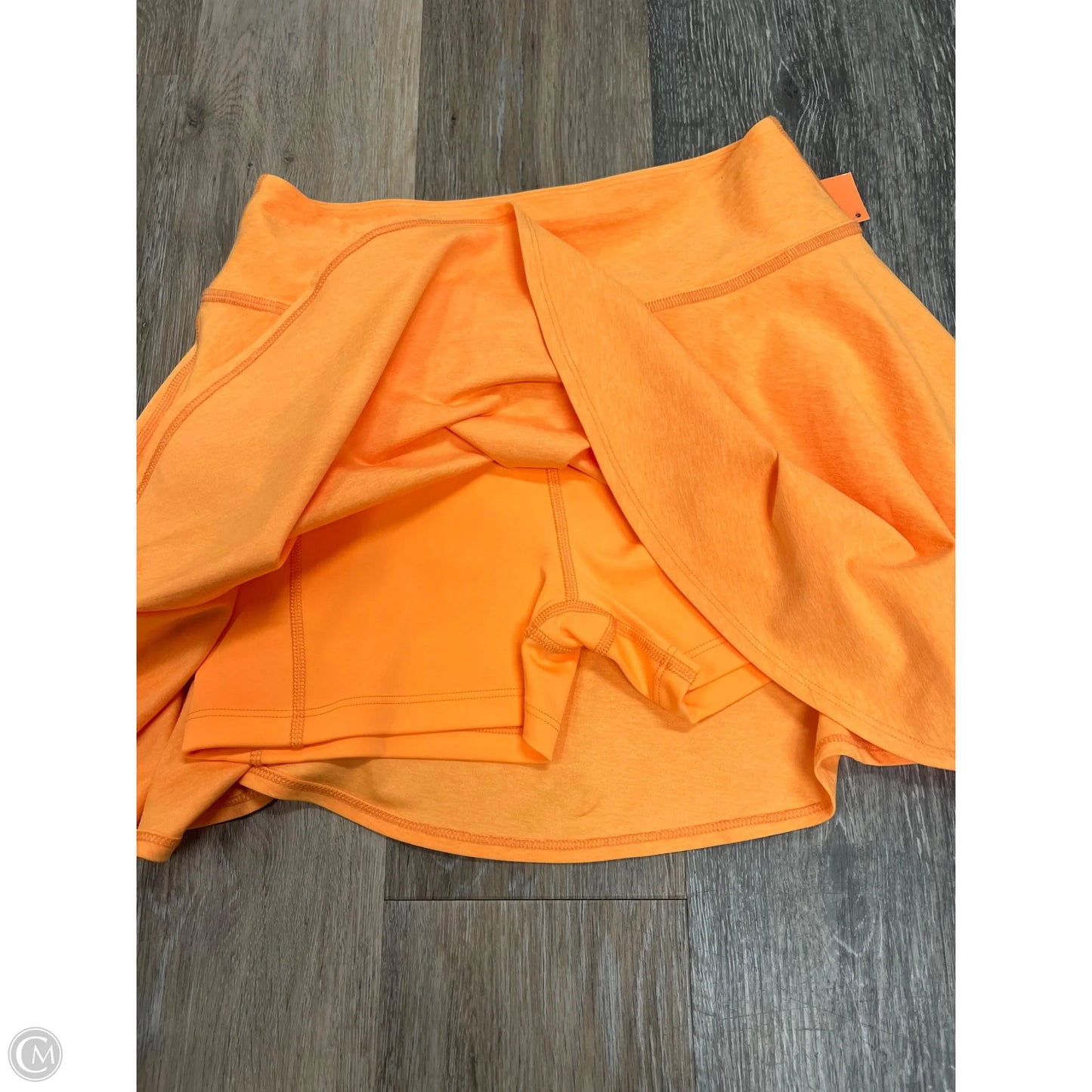 Athletic Skort By Beyond Yoga In Orange, Size: M