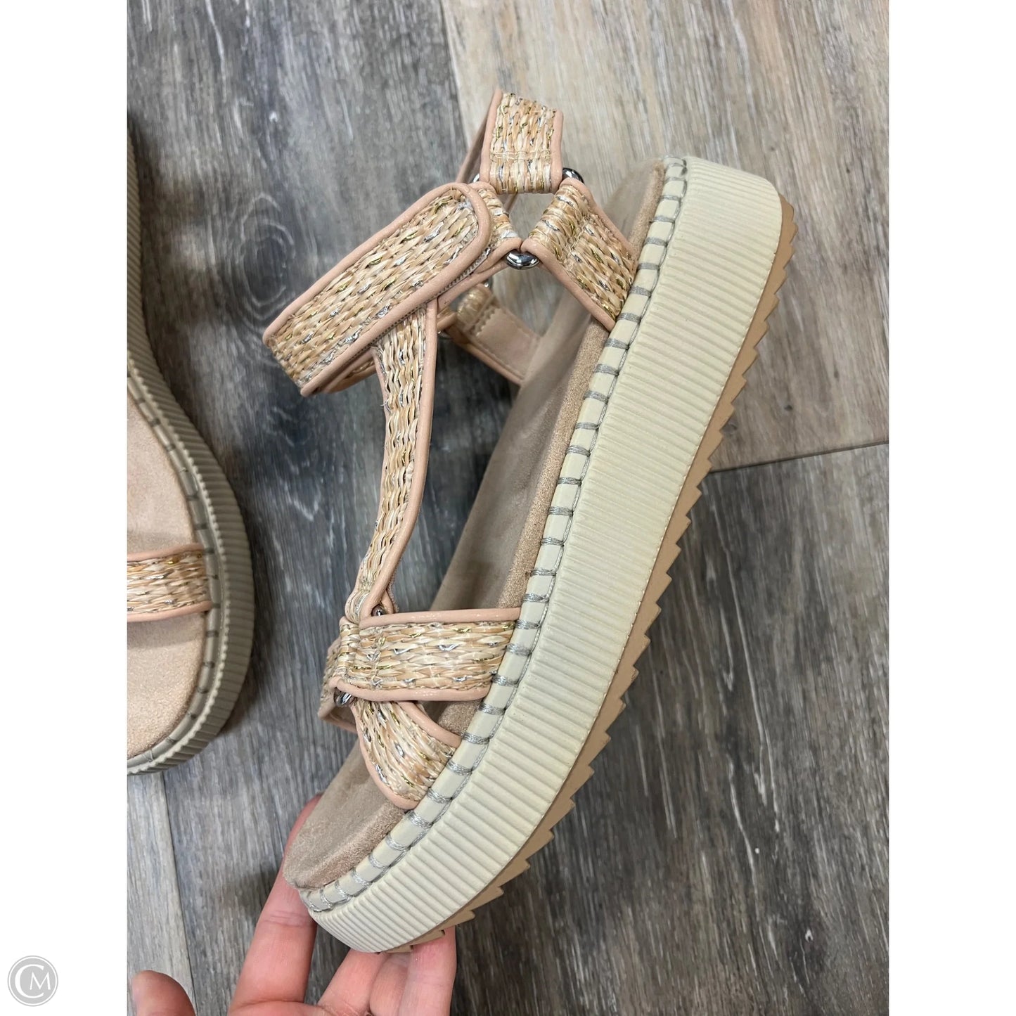 Sandals Flats By Mix No 6 In Cream, Size: 7.5