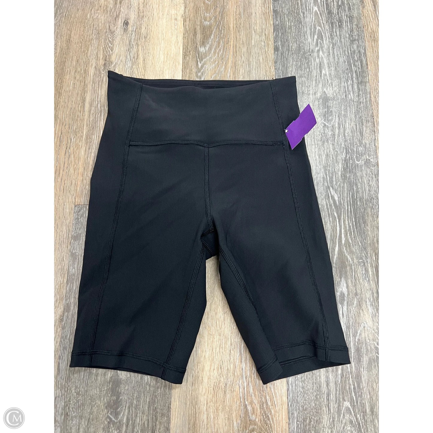 Athletic Shorts By Lululemon In Black, Size: 4
