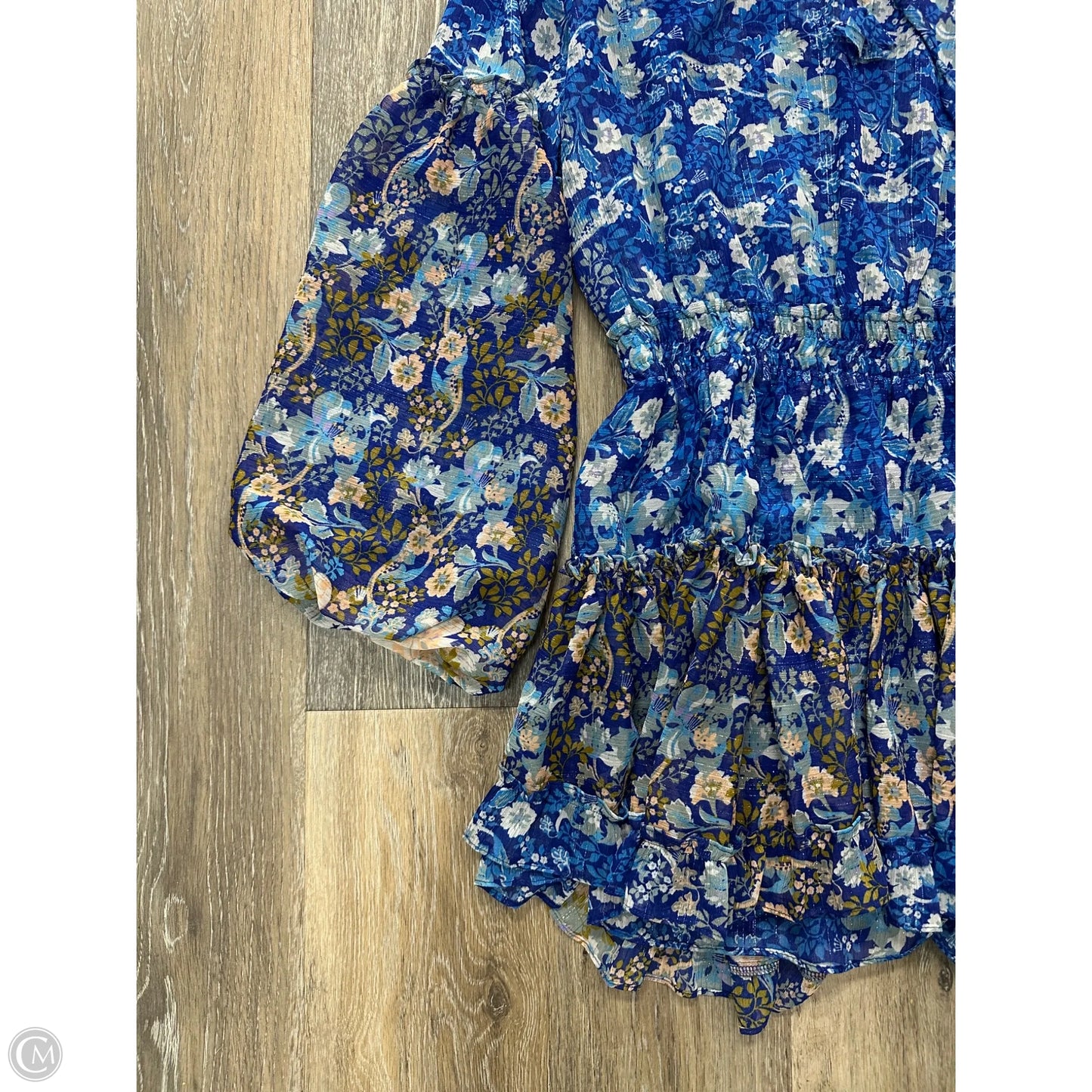 Dress Designer By Misa In Blue, Size: S