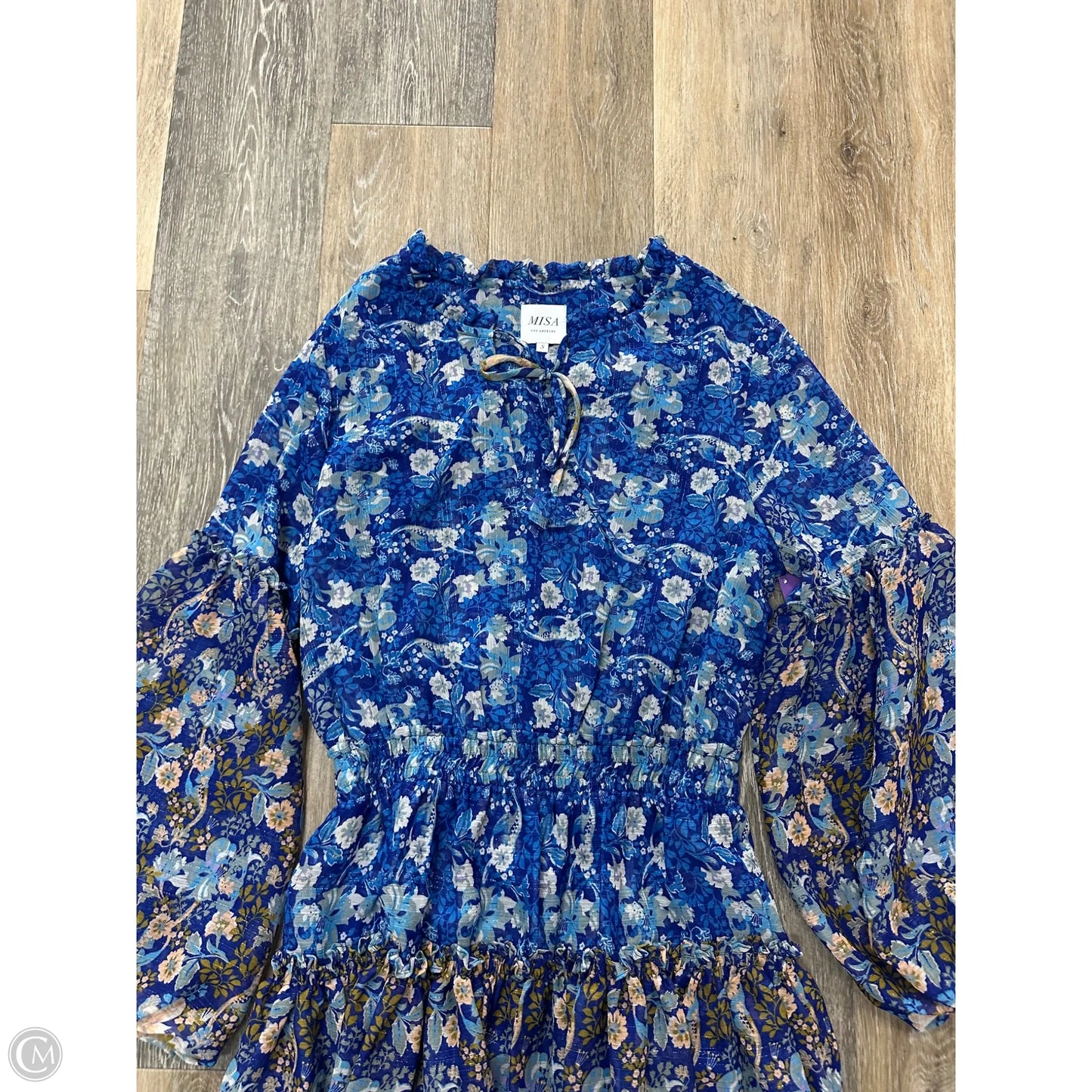 Dress Designer By Misa In Blue, Size: S