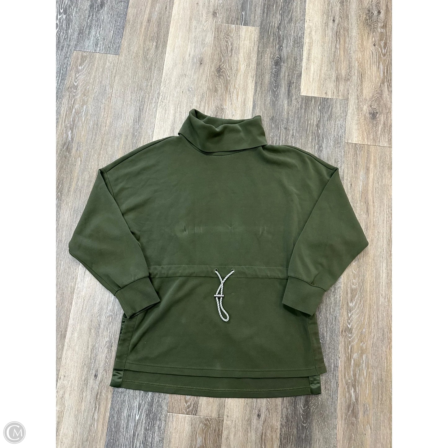 Sweatshirt Collar By Varley In Green, Size: Xl