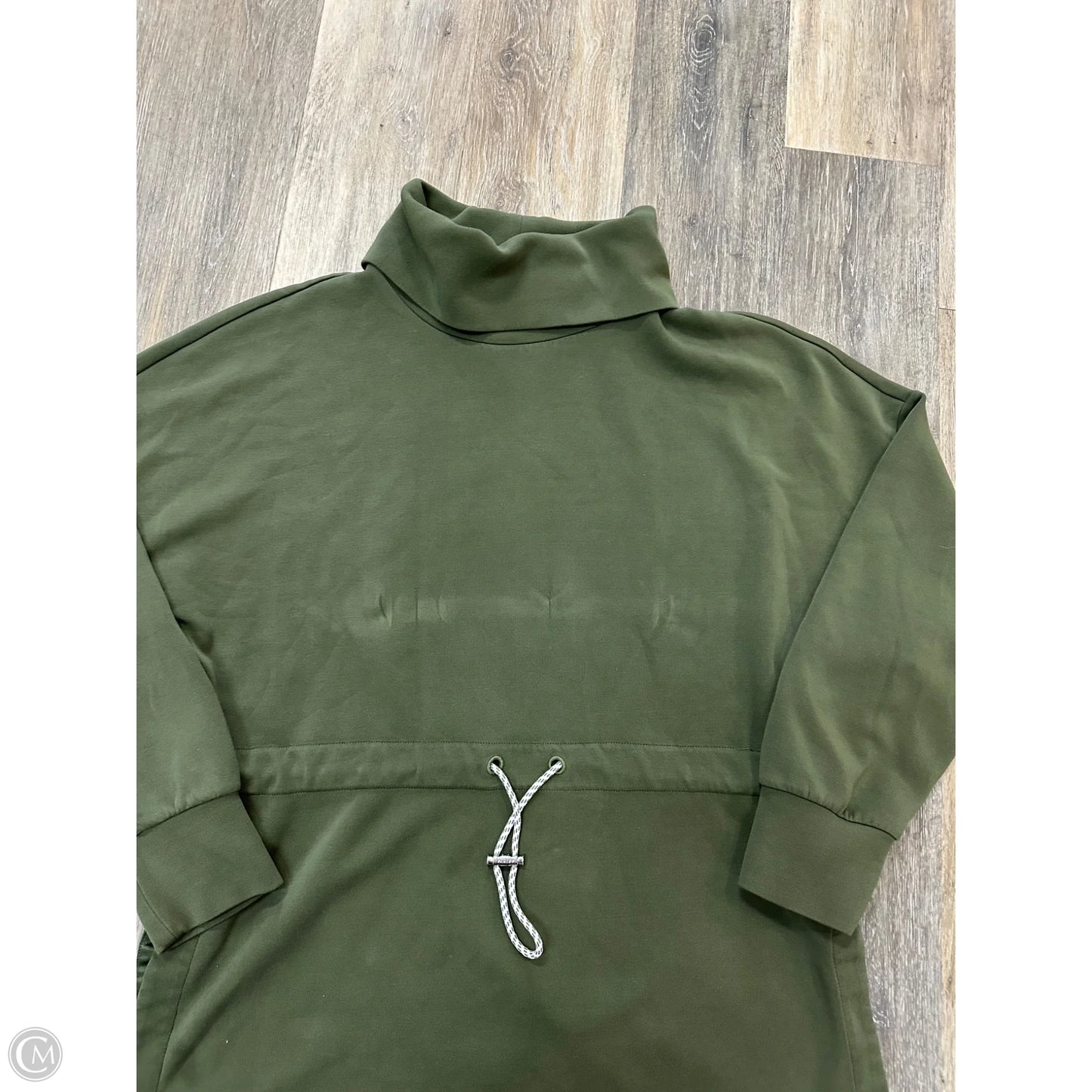 Sweatshirt Collar By Varley In Green, Size: Xl