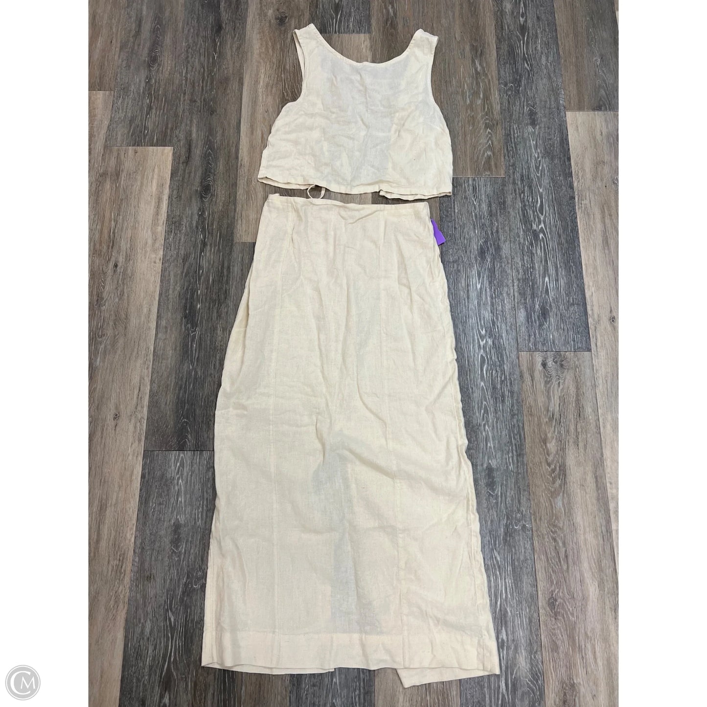 Skirt Set 2pc By Free People In Yellow, Size: M
