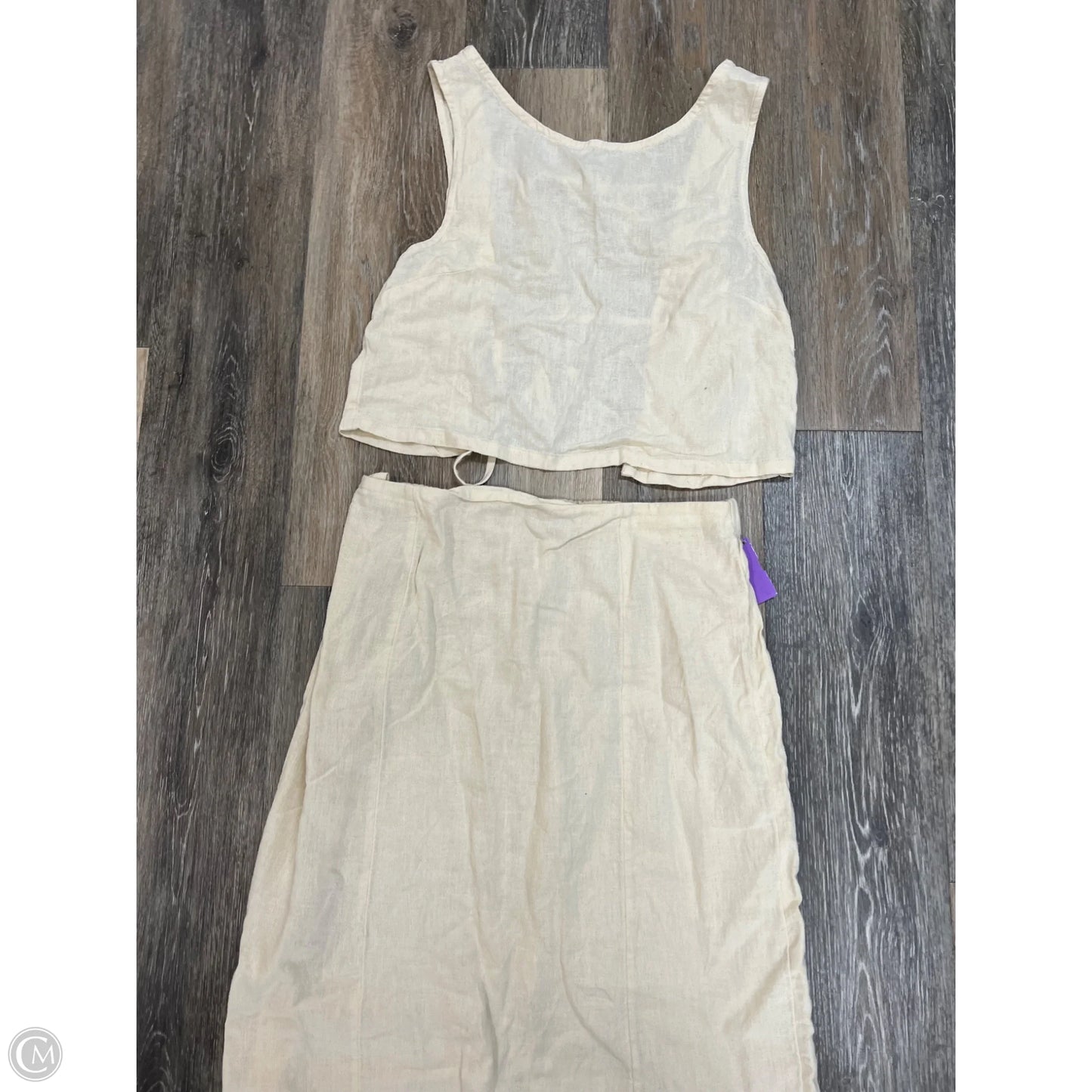 Skirt Set 2pc By Free People In Yellow, Size: M