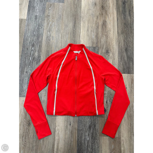 Athletic Jacket By Athleta In Red, Size: M