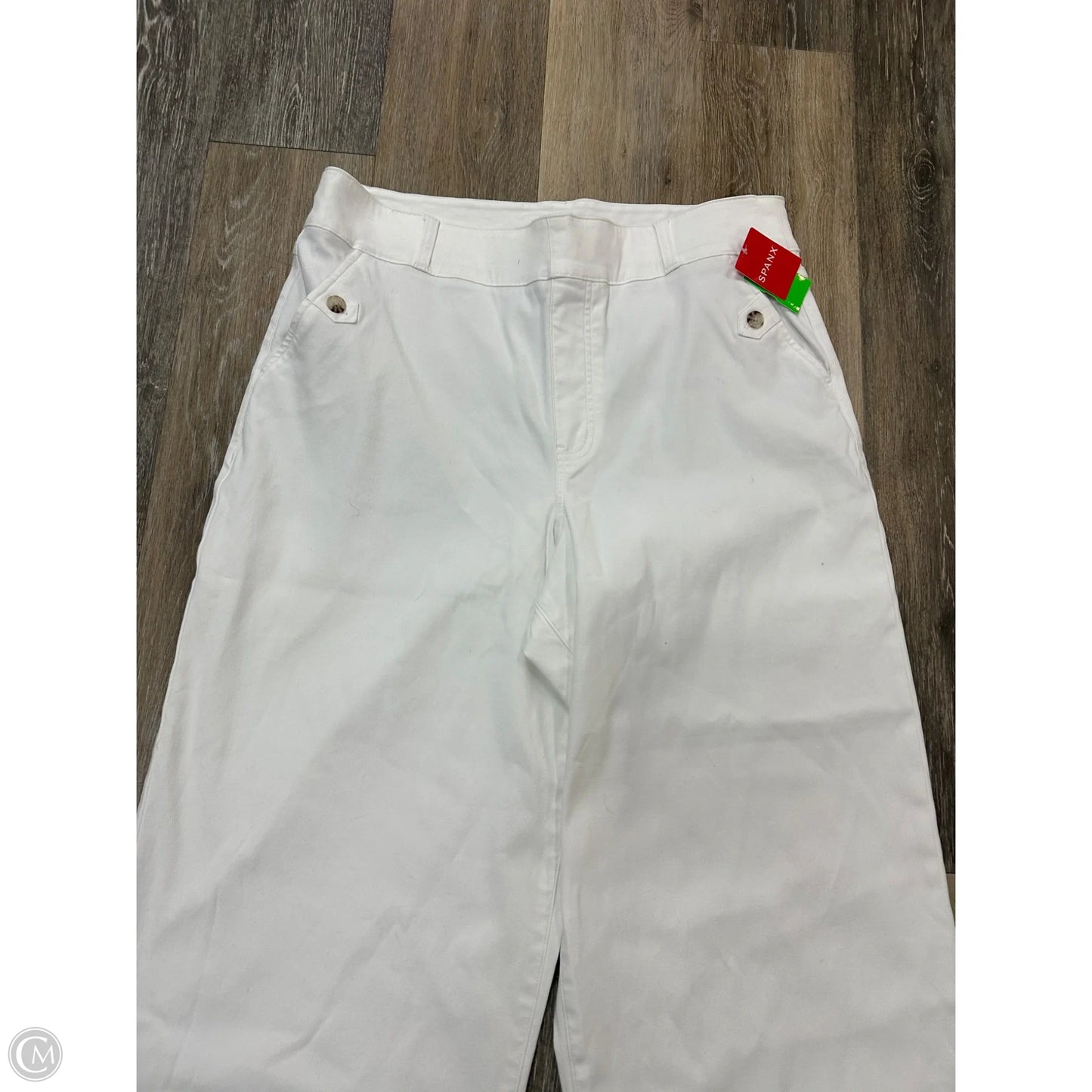 Pants Cropped By Spanx In White, Size: 2x