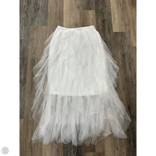 Skirt Maxi By Strut & Bolt In White, Size: L