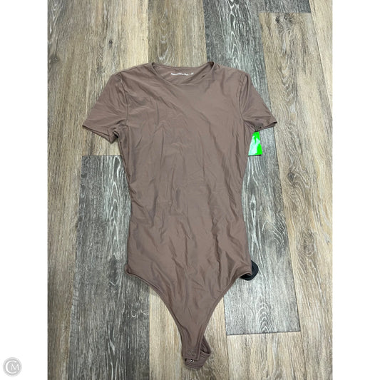 Bodysuit By Abercrombie And Fitch In Brown, Size: Xs
