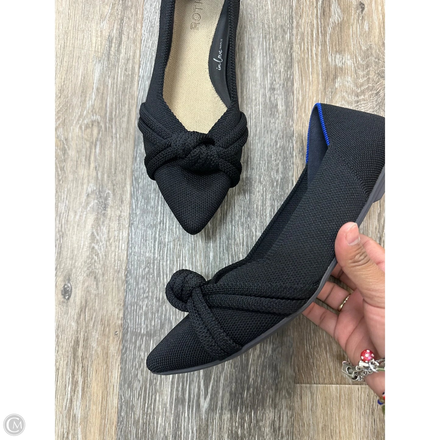 Shoes Flats By Rothys In Black, Size: 9