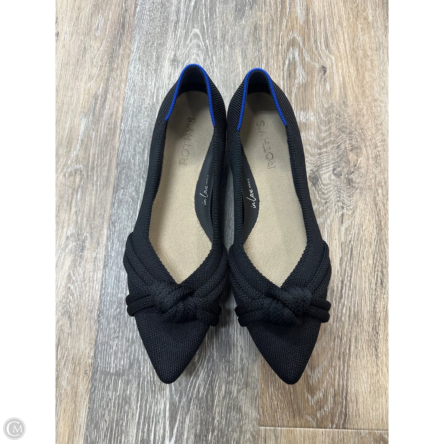 Shoes Flats By Rothys In Black, Size: 9