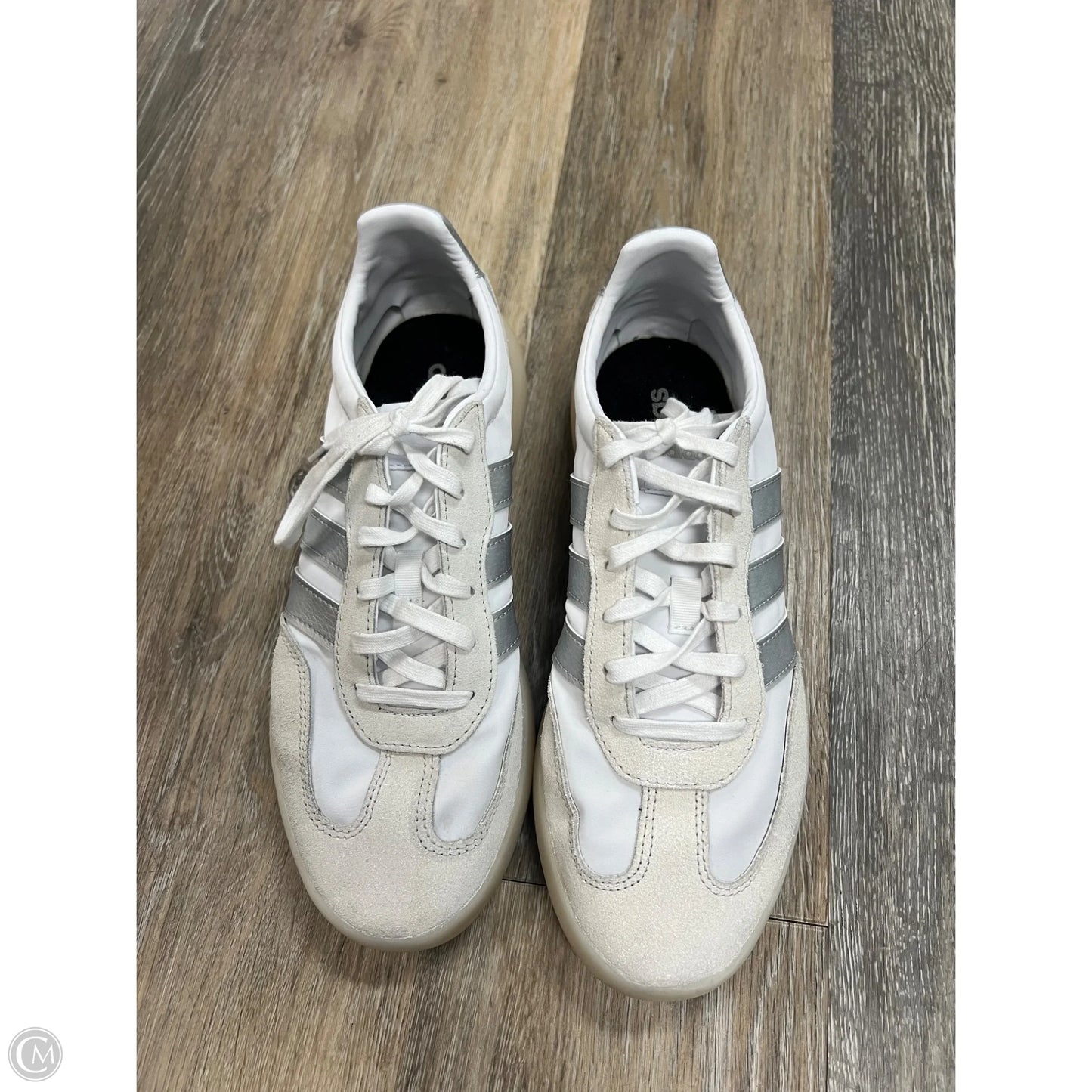 Shoes Sneakers By Adidas In White, Size: 9.5