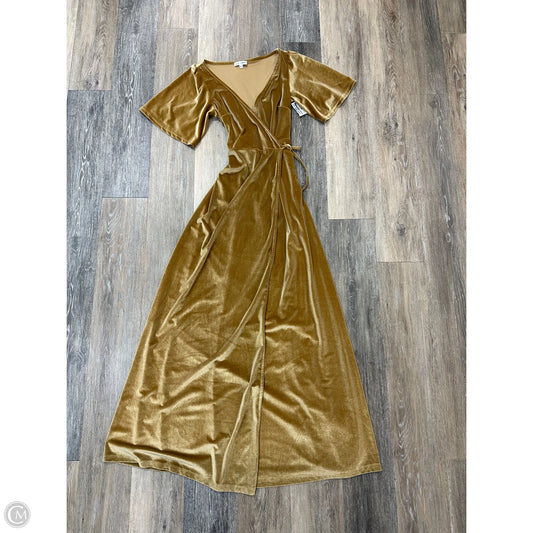 Dress Party Long By Baltic Born In Yellow, Size: Xs