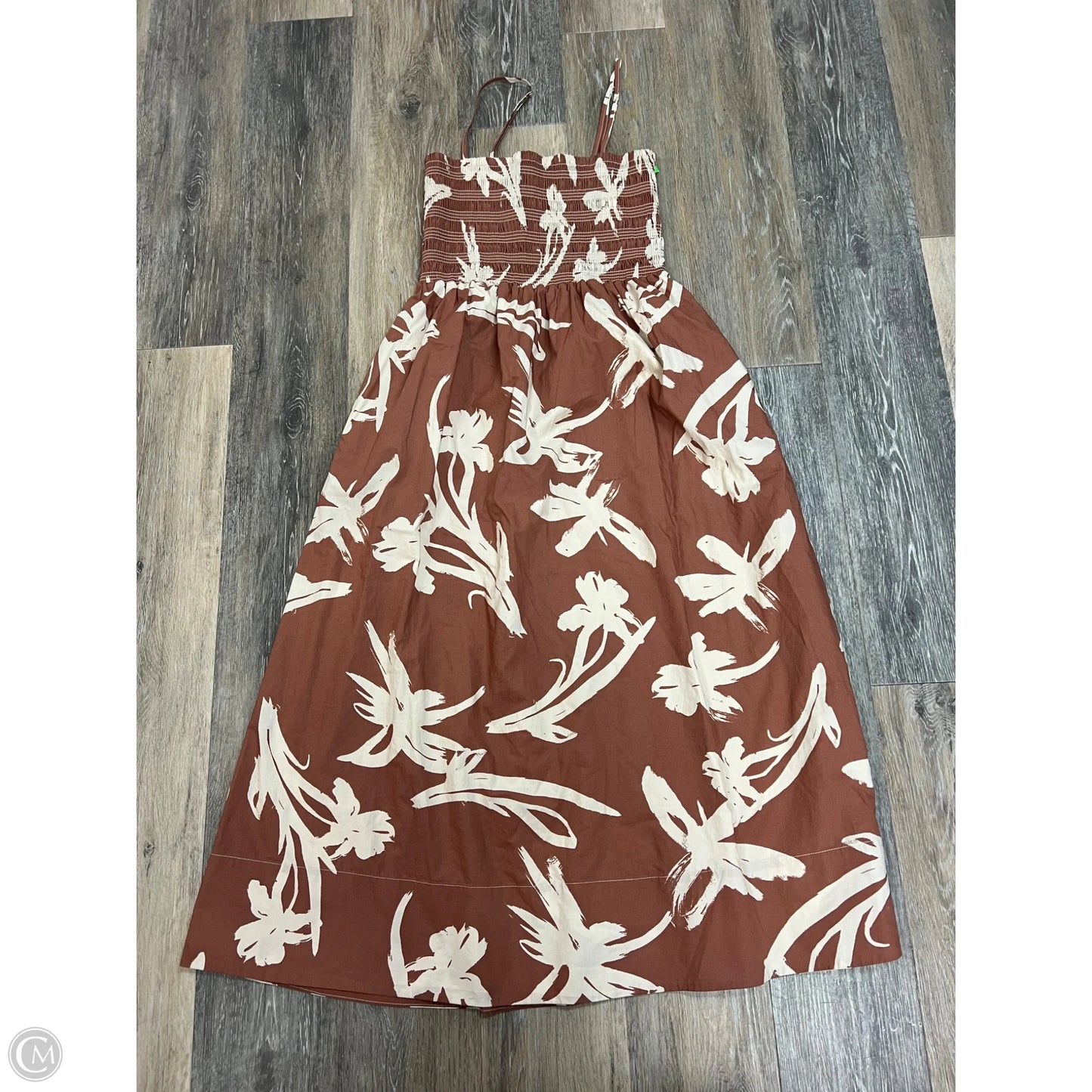 Dress Casual Maxi By Evereve In Tan, Size: S