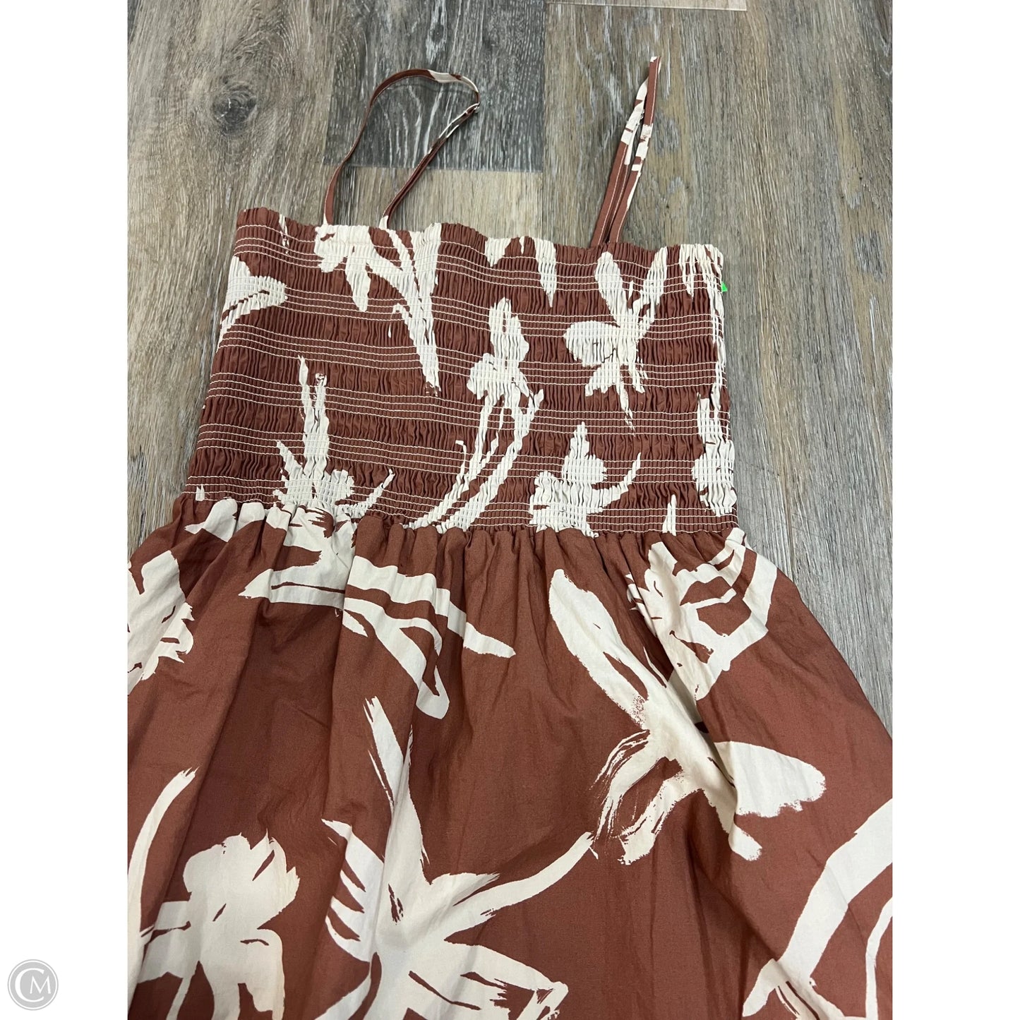 Dress Casual Maxi By Evereve In Tan, Size: S