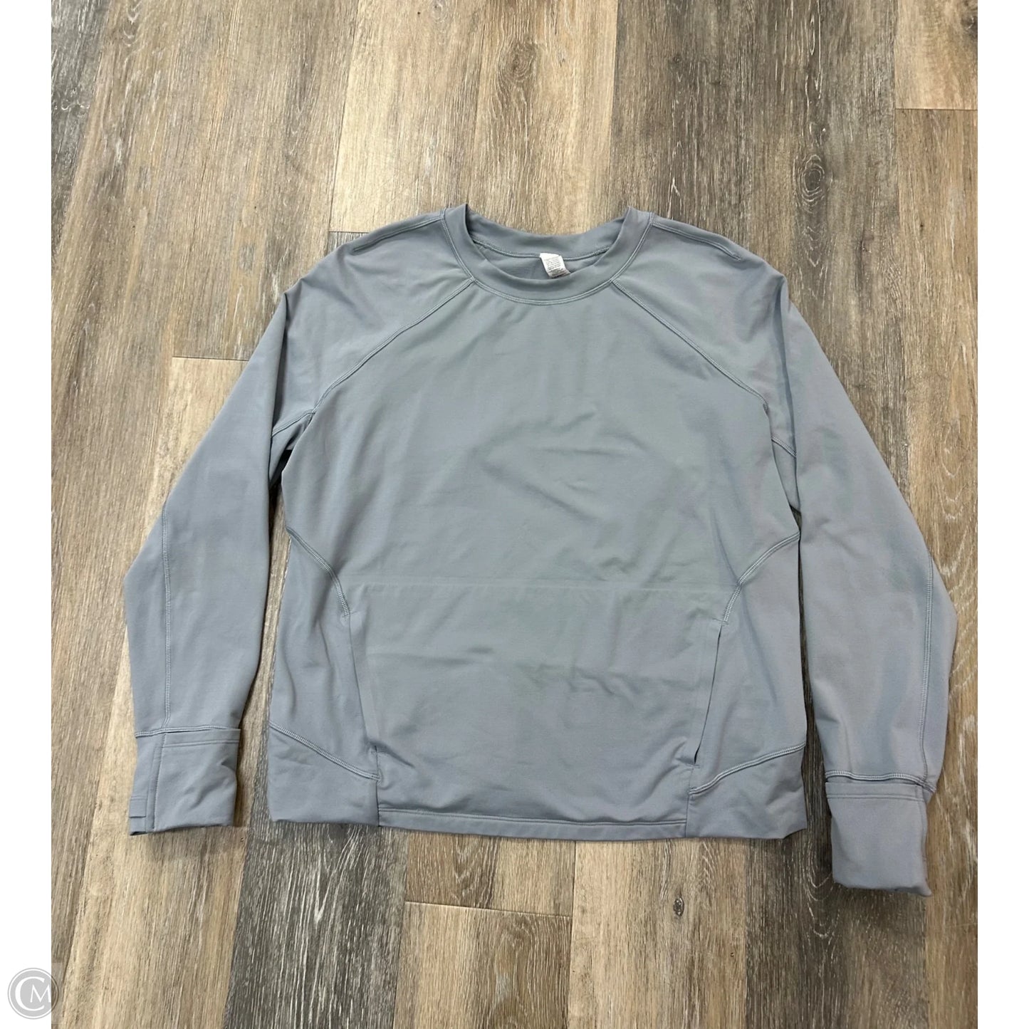 Athletic Sweatshirt Crewneck By Lululemon In Green, Size: 10