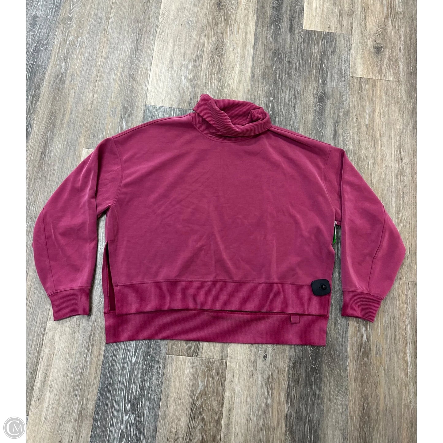 Athletic Sweatshirt Crewneck By Lululemon In Red, Size: 10