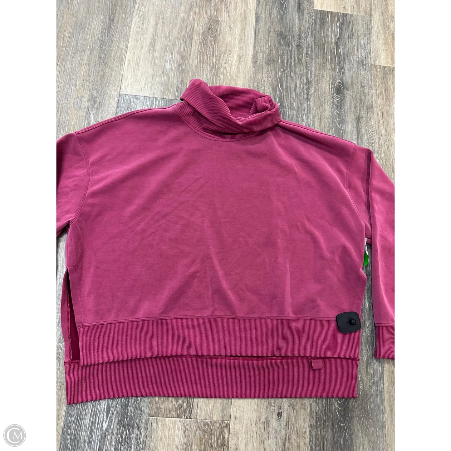 Athletic Sweatshirt Crewneck By Lululemon In Red, Size: 10