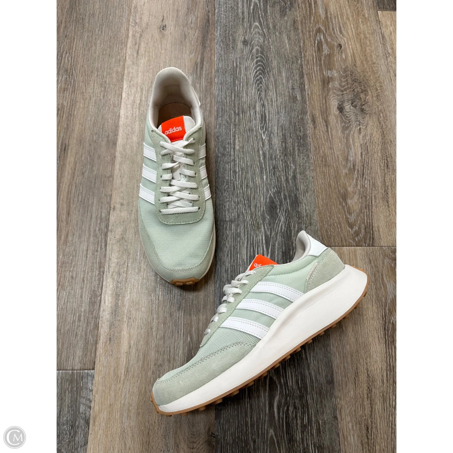 Shoes Sneakers By Adidas In Green, Size: 8.5
