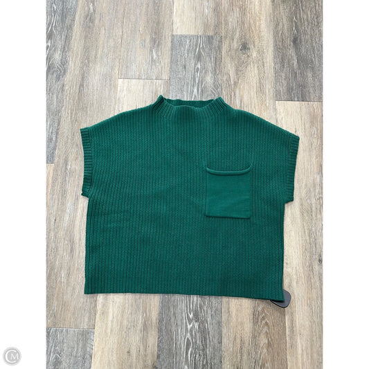 Vest Sweater By Eesome In Green, Size: S