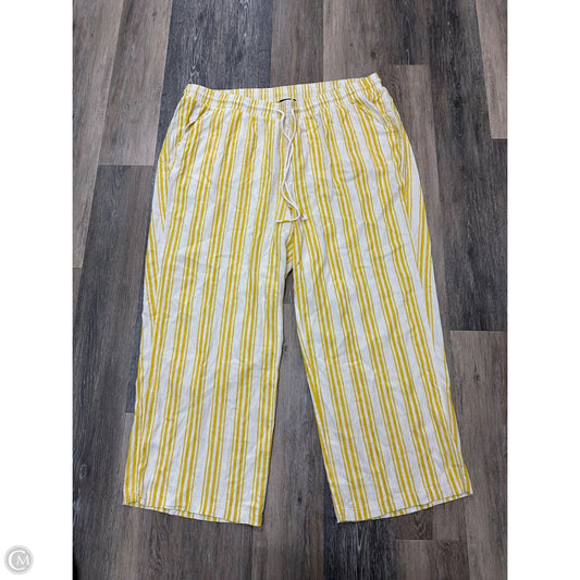 Pants Lounge By Torrid In Yellow, Size: 4x