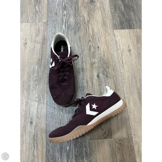 Shoes Sneakers By Converse In Maroon, Size: 9