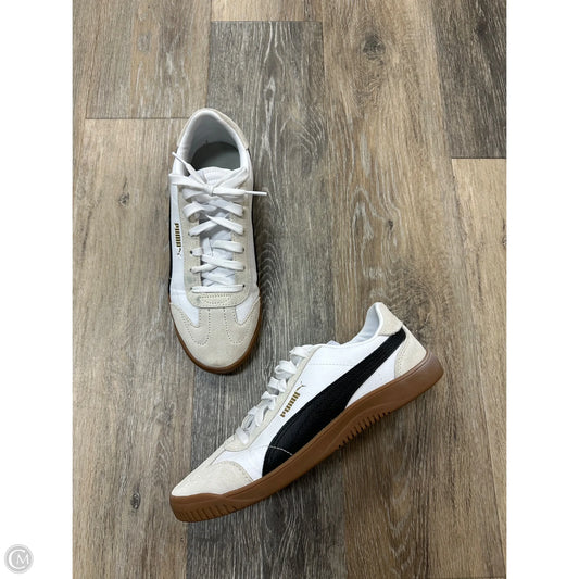 Shoes Sneakers By Puma In Black & White, Size: 9