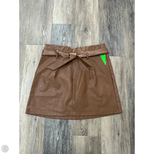 Skirt Mini & Short By Paige In Tan, Size: S