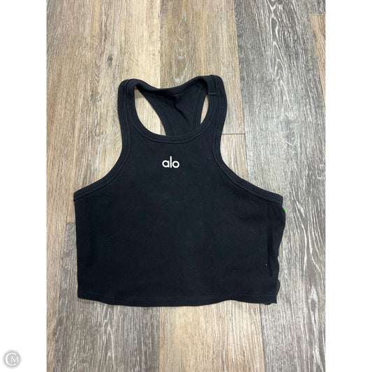 Athletic Tank Top By Alo In Black, Size: S