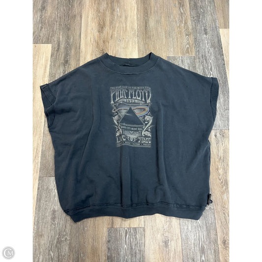 Tunic Short Sleeve By Retrobrand In Grey, Size: S