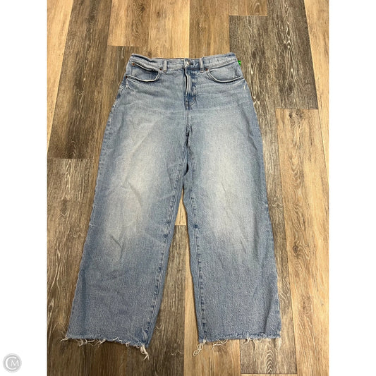 Jeans Wide Leg By Madewell In Blue Denim, Size: 8/29