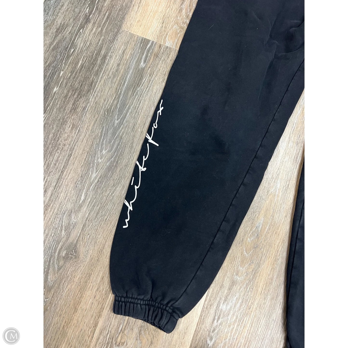 Athletic Pants By White Fox In Black, Size: L