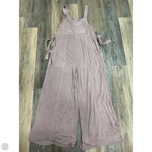 Overalls By Free People In Mauve, Size: M