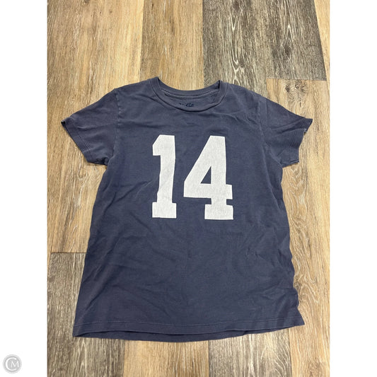 Top Short Sleeve By John Galt In Blue, Size: Osfm