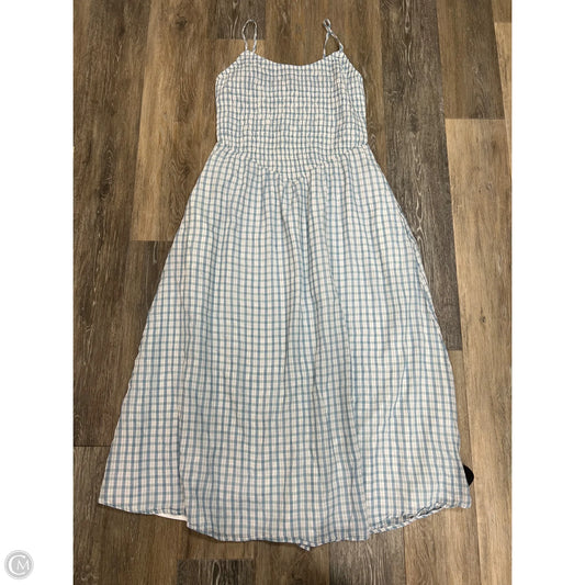 Dress Casual Maxi By American Eagle In Plaid Pattern, Size: M