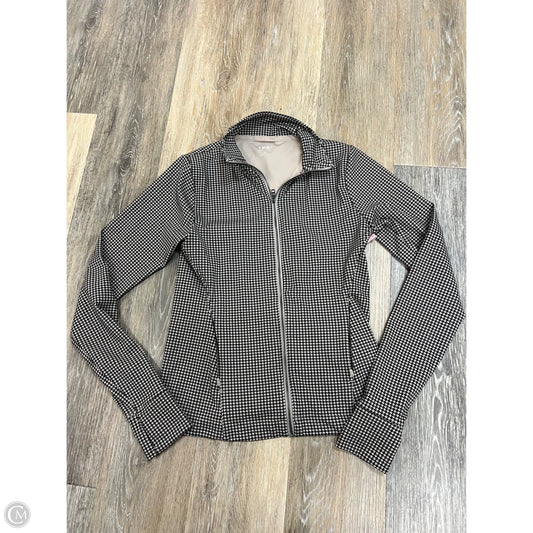 Athletic Jacket By Ypb In Brown, Size: S