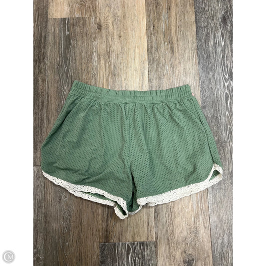 Athletic Shorts By Offline In Green, Size: M